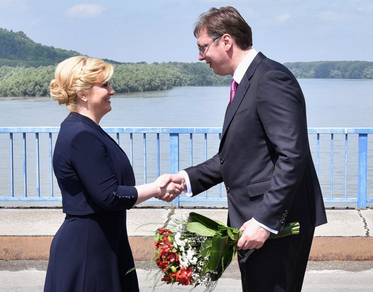Kolinda: Zasad ne postoje preduvjeti da Vučić posjeti Hrvatsku