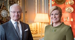 FOTO Stiglo proljeće, Kolinda pozelenila: Pogledajte u čemu je upoznala kralja Švedske