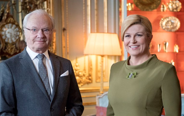 FOTO Stiglo proljeće, Kolinda pozelenila: Pogledajte u čemu je upoznala kralja Švedske
