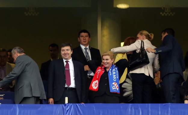 Mamić i Žužul miljenici političara: Primio ih Bandić, Kolinda među prvima u loži Maksimira