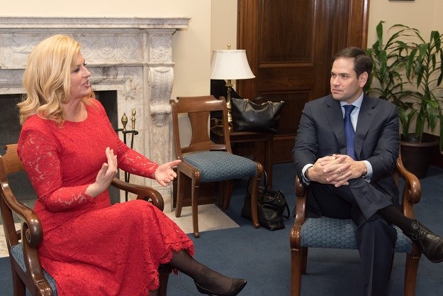 VIDEO Tko je Marco Rubio, ekstremist i fanatik s kojim se susrela Kolinda?