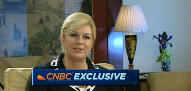 Kolinda za CNBC: Ne isključujem postavljanje ograde na granice, migranti loše utječu na turizam