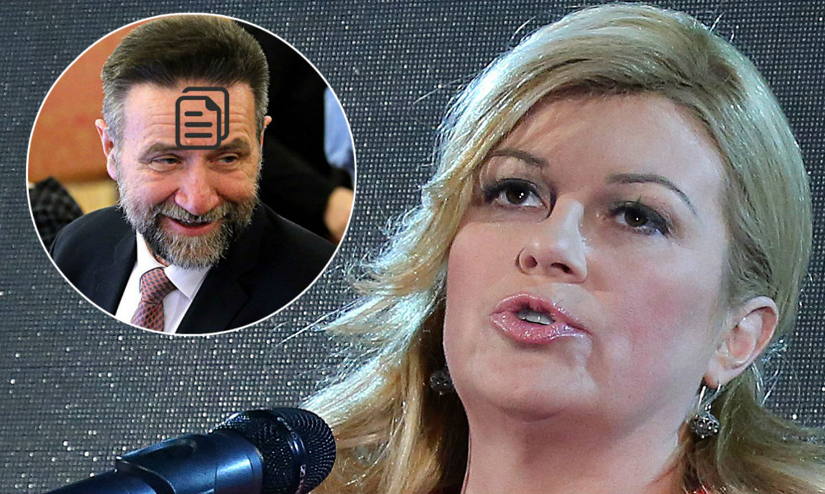 Jedan detalj jučerašnje Kolindine pressice pokazuje da predsjednica nema pojma što govori