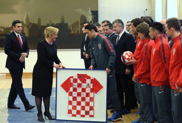 Kolinda primila Kovača i reprezentativce: Neće im se miješati u igru
