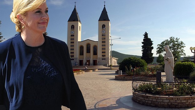 Nakon Međugorja Kolinda obilazi samostane u Mostaru: "Ovdje sam privatno, hvala na razumijevanju"
