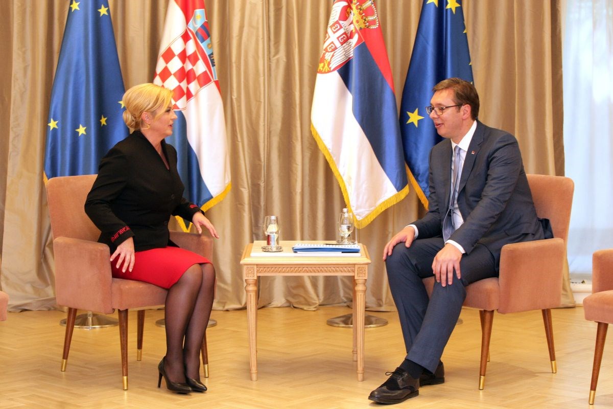 Kolinda o prosvjedima protiv Vučića: Ne želim se miješati