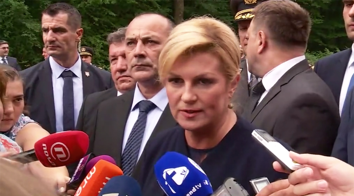 Kolindu pitali treba li kazniti Thompsona zbog "Za dom spremni", njen odgovor je nevjerojatan