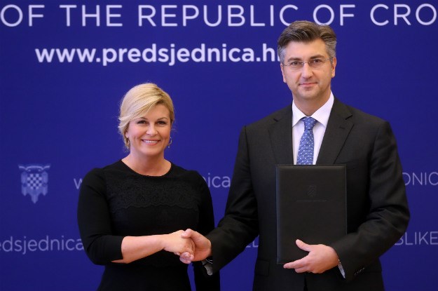 VIDEO Kolinda Plenkoviću dala mandat za sastav vlade