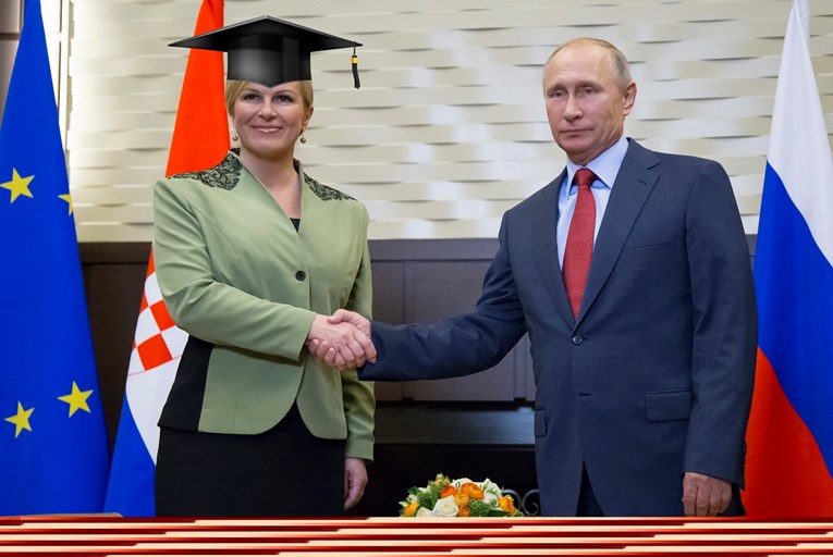 Kolinda još uvijek studira u Zagrebu, ali će u Rusiji dobiti počasni doktorat