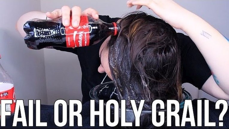 VIDEO Kosu je isprala Coca Colom, a rezultat je genijalan