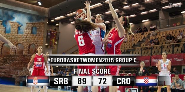 Hrvatske košarkašice izgubile derbi od Srbije, no i dalje su "žive" za drugi krug