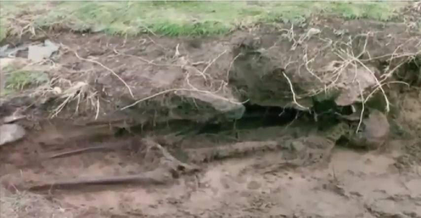 Oluja Ofelija otkrila kostur iz željeznog doba na irskoj obali