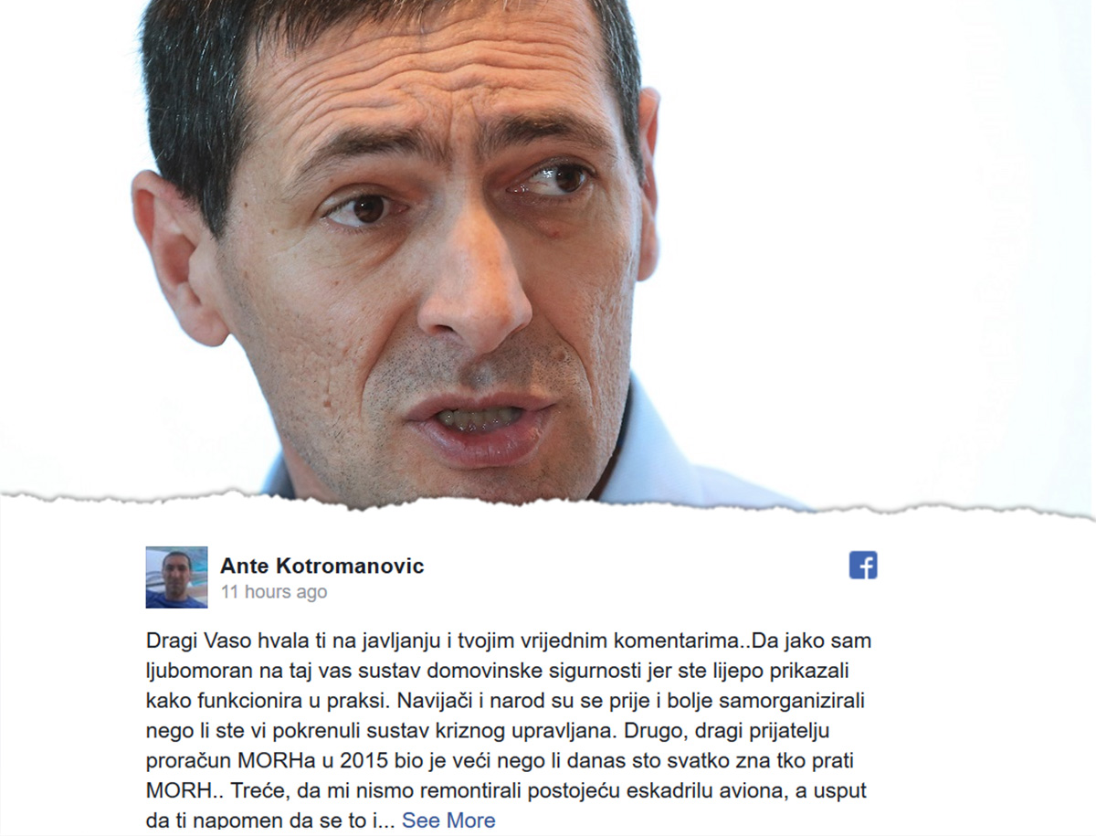 "DRAGI VASO, DRAGI PRIJATELJU...." Rat na Fejsu se nastavlja, Kotromanović odgovorio Brkiću