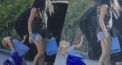 Kardashianka zgrozila svijet svojom reakcijom nakon što joj se kći zabila u vrata automobila
