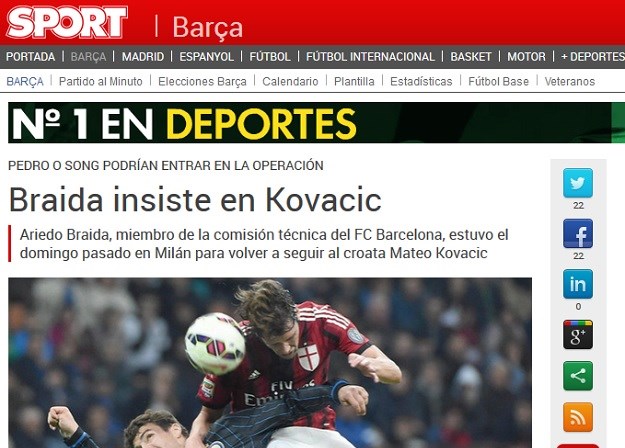 Španjolci tvrde: Sportski direktor Barcelone inzistira na dovođenju Matea Kovačića