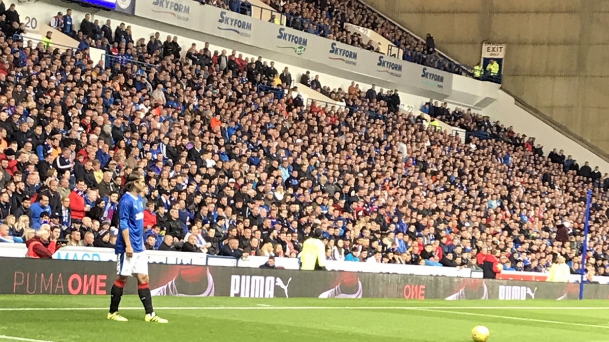 "NIKO JE BOG" Navijači Rangersa oduševljeni Kranjčarovim povratkom na povijesnoj utakmici
