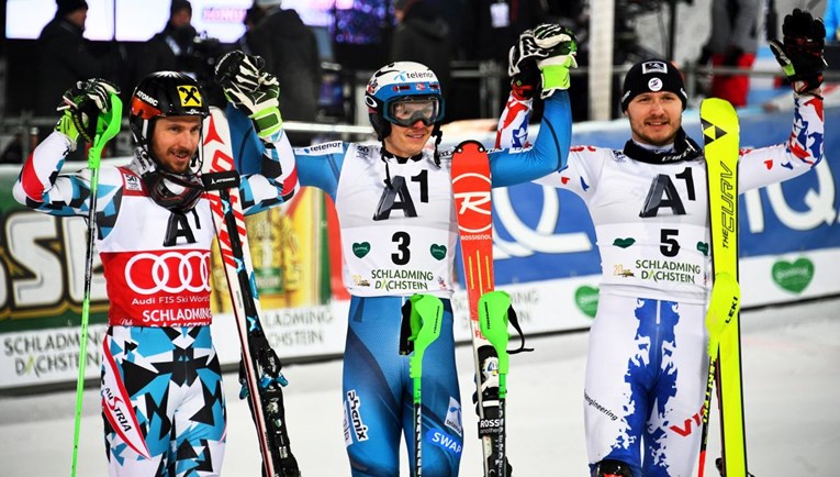 Kristoffersen pobijedio u noćnom slalomu u Schladmingu, Hirscher zaostao 9 stotinki