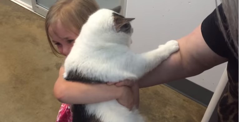 VIDEO Malena djevojčica ugledala je svoju macu nakon tri godine