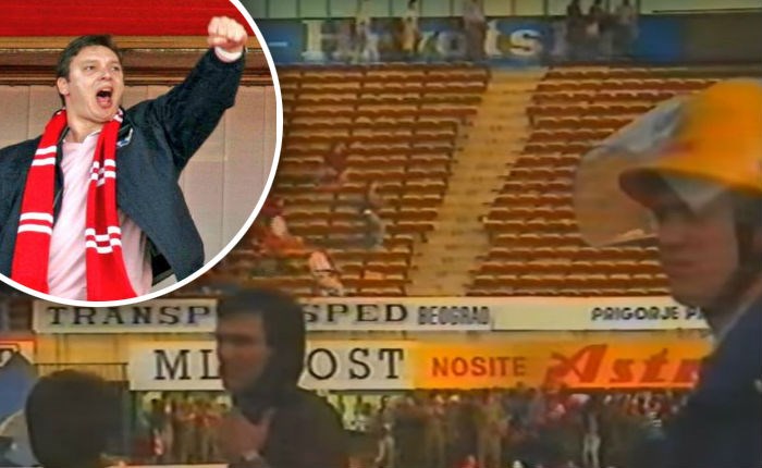 Objavljena fotografija Aleksandra Vučića u neredima na Maksimiru 90-e: "To je bila mržnja"