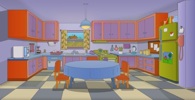 Preuredili kuhinju da izgleda kao ona iz "Simpsona"