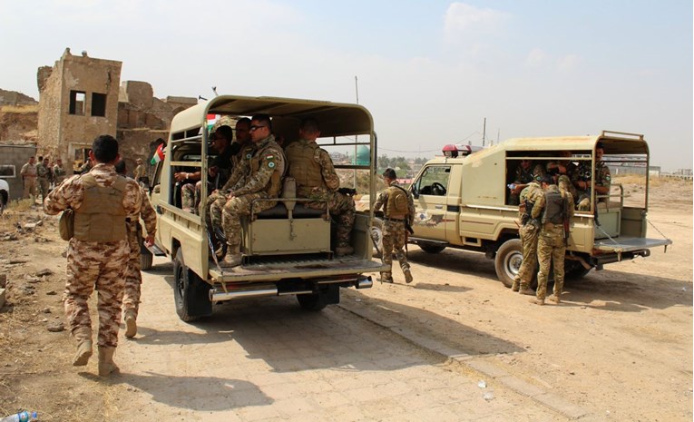 Kurdska vojska zbog prijetnji iz Bagdada stiže u regiju Kirkuku