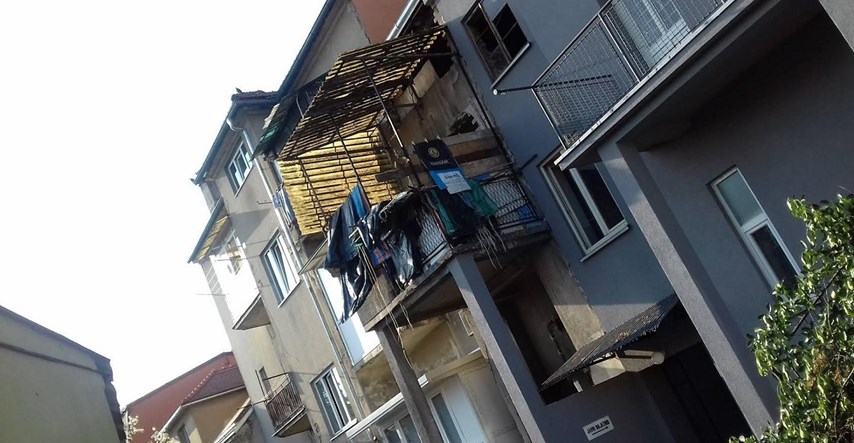 FOTO Muškarac u Zagrebu prijetio da će se raznijeti na balkonu