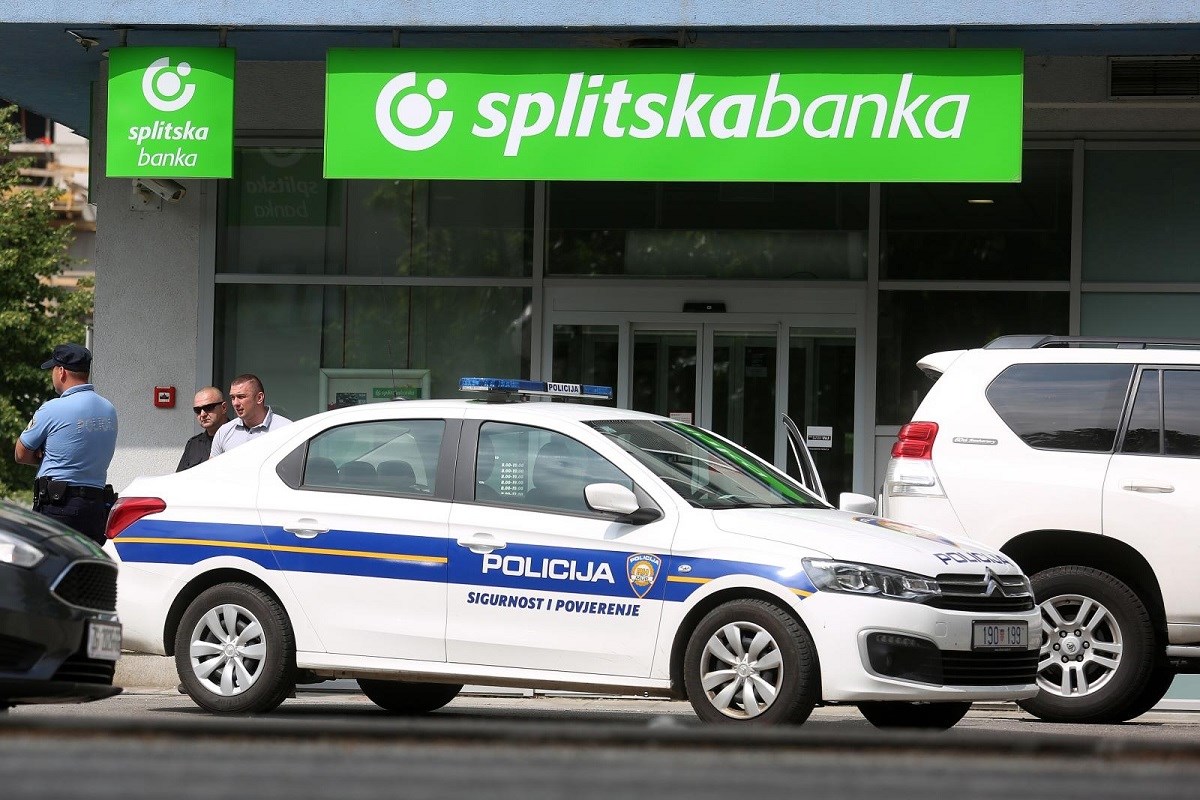 Opljačkana Splitska banka u Zagrebu