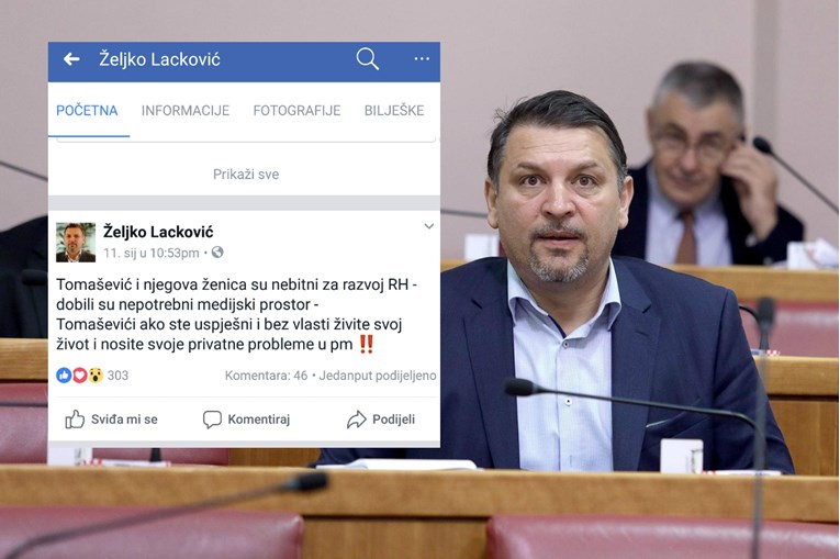 Bandićev saborski zastupnik: "Tomaševići, nebitni ste. Nosite svoje probleme u pm"