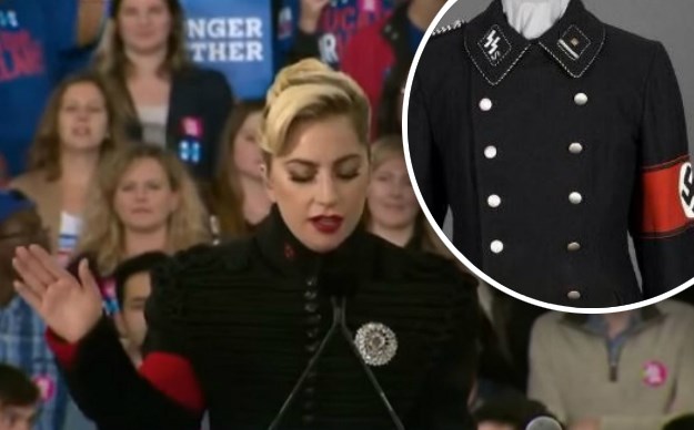 Lady Gaga podržala Hillary, napali je zbog "nacističke uniforme"