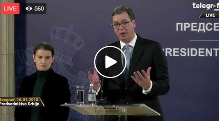 VIDEO Vučić nakon atentata: Ovo je teroristički napad na Srbiju