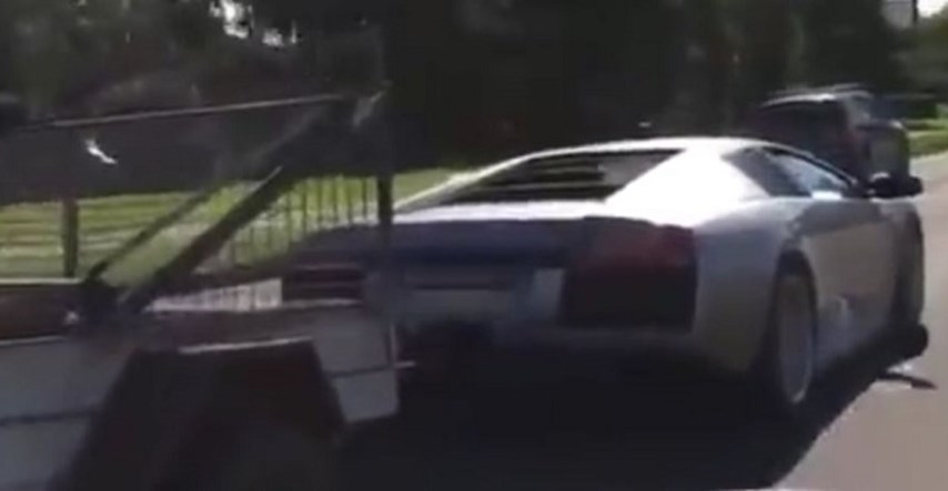 VIDEO Pogledajte što ovaj majstor prevozi Lamborghinijem