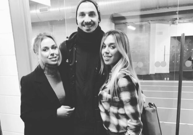 FOTO Lana Jurčević završila u zagrljaju Zlatana Ibrahimovića