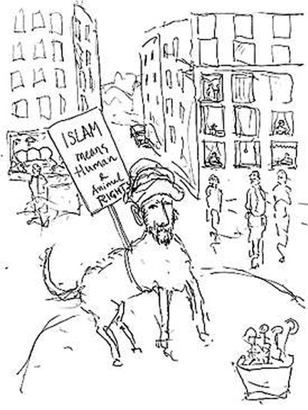 Ovo su crteži zbog kojih su islamisti pokušali ubiti Larsa Vilksa