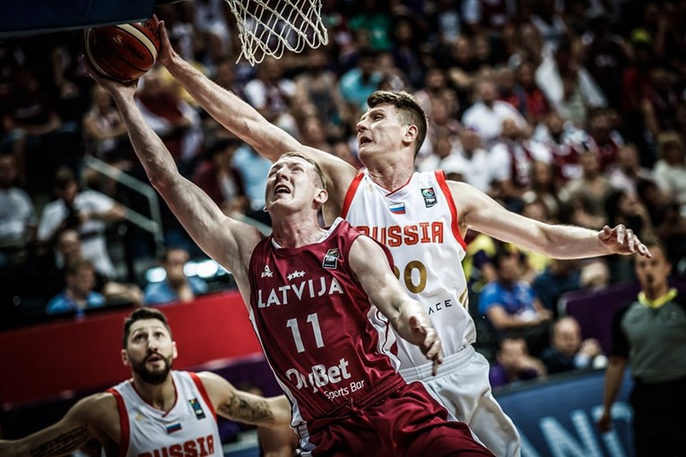 Latvija dobila drugo poluvrijeme 25 razlike i Hrvatskoj približila Ruse u osmini finala