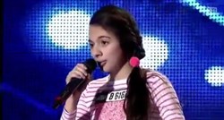 VIDEO Djevojčica razvalila u talent showu: Čim je pustila glas svi su se digli na noge