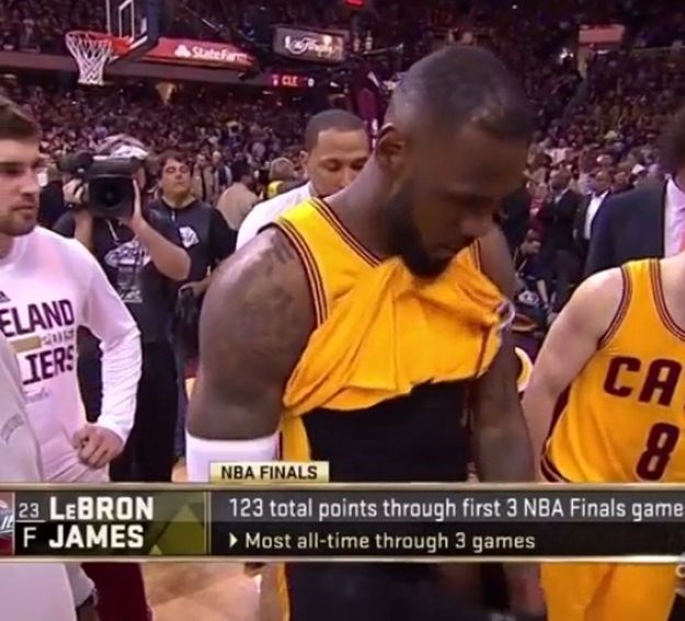 Slučajno na TV-u prikazali penis LeBrona Jamesa