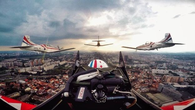 Spektakularni pogled na Zagreb: Kako je mimohod izgledao iz perspektive pilota Krila Oluje