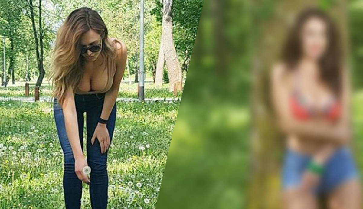 Lidija Bačić se usred šume skinula u minijaturni kupaći kostim