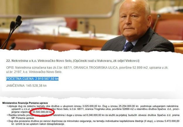 Afera Spačva: Linić kupio za 33 milijuna kuna, država sada prodaje za 2,9 milijuna kuna