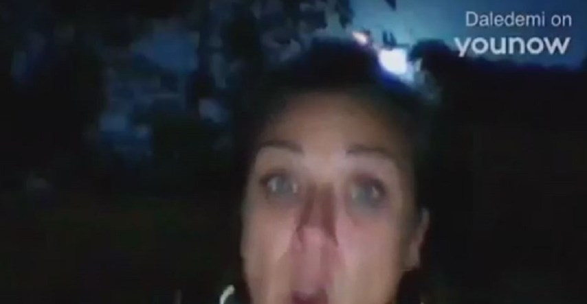 VIDEO Djevojka mirno live streamala, iza nje projurio ogromni plameni meteor