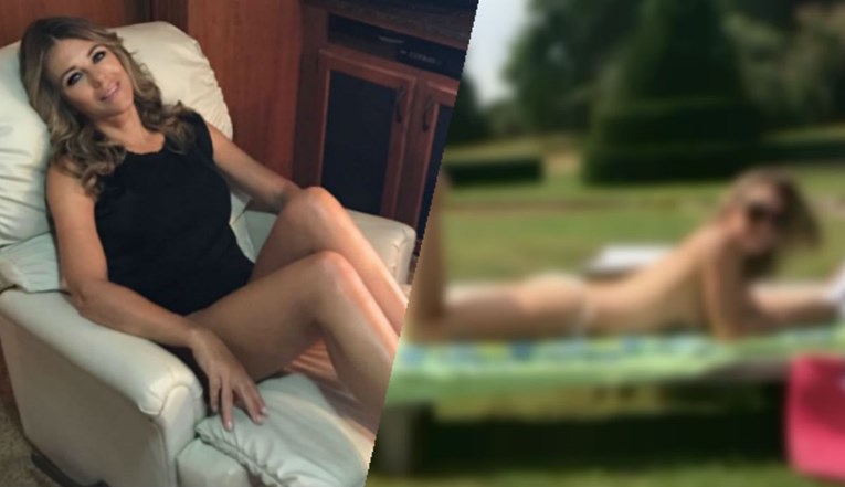VIDEO Elizabeth Hurley se skinula u toples i pokazala dobar dio grudi