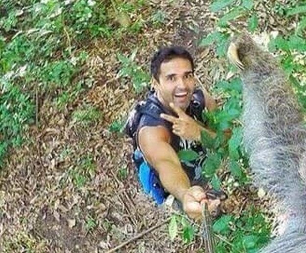 FOTO Na putovanju Amazonom snimio genijalni selfie i totalno opravdao postojanje selfie štapa