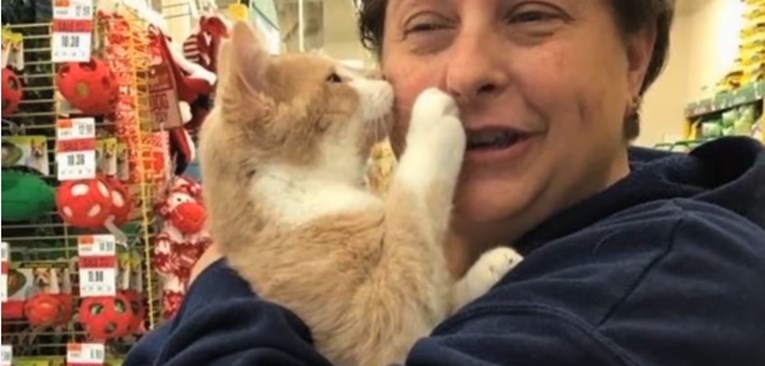 Nakon što joj je ova žena pružila novi dom, maca joj ne prestaje pokazivati zahvalnost