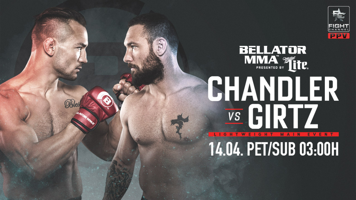Bellator 197: Girtz u prilici života protiv Chandlera, hoće li McKee nastaviti savršen niz pobjeda?