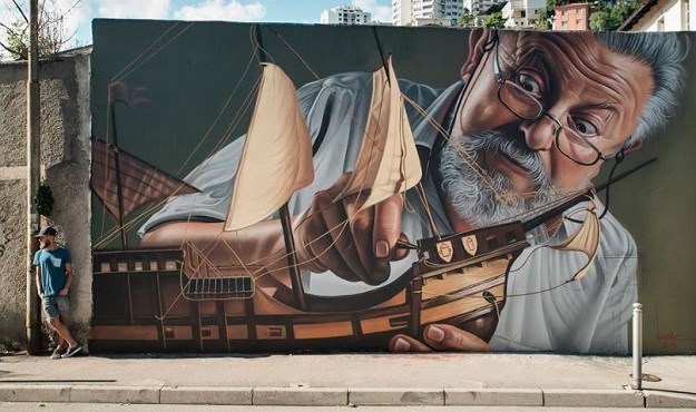 FOTO Među najljepšim muralima svijeta iz 2016. našao se i jedan iz Hrvatske