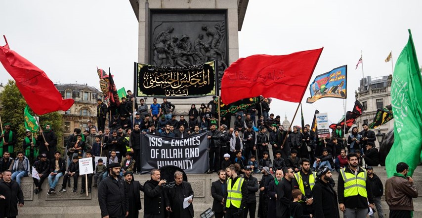 Tisuće muslimana u Londonu mirno prosvjedovalo protiv Islamske države i terorizma