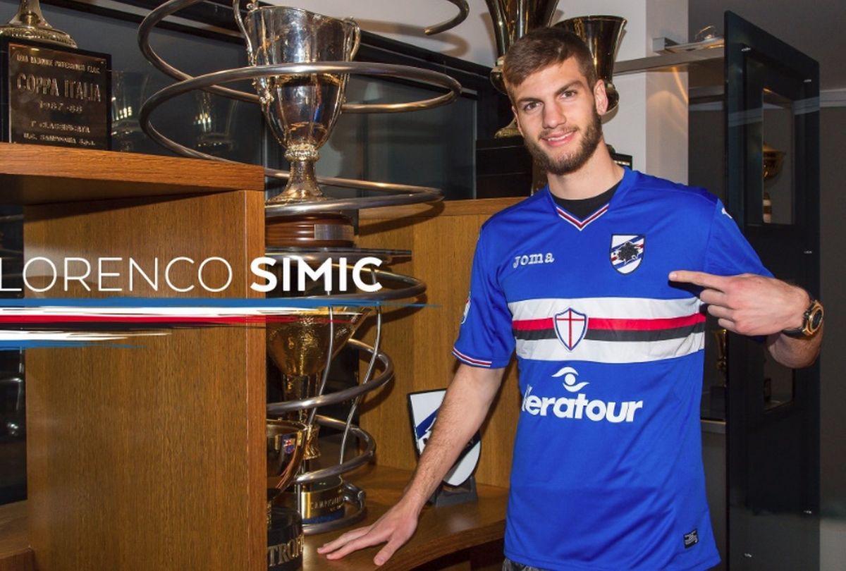 Šimić predstavljen u Sampdoriji: Došao sam u klub s velikom povješću