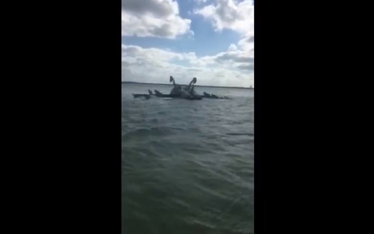 VIDEO Lovac američke ratne mornarice pao u more kod Floride, poginuli piloti