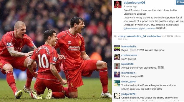Lovren nakon rušenja Cityja: "Navijači, hvala na podršci! Mi smo Liverpool"