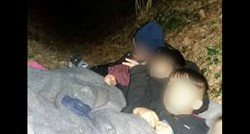 FOTO Imigrantsku obitelj sa šestero djece potjerali iz Hrvatske, morali su spavati na otvorenom